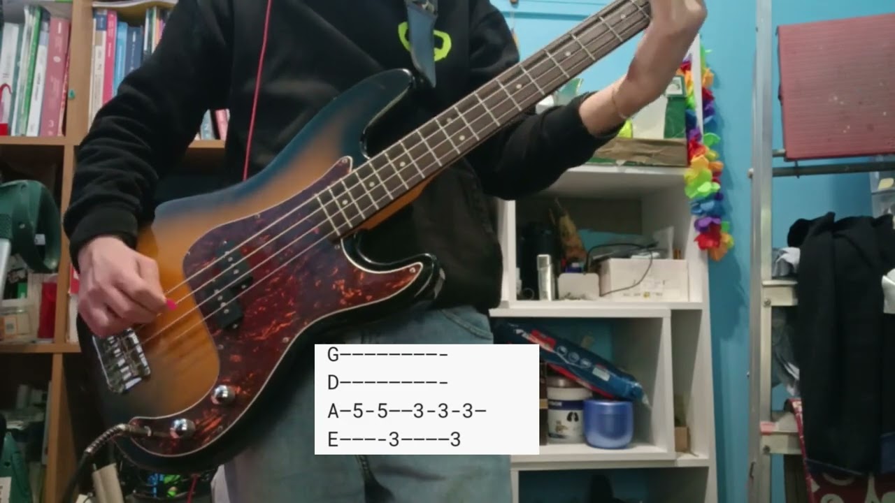 I Wanna Be Adored - The Stone Roses (Bass Cover)