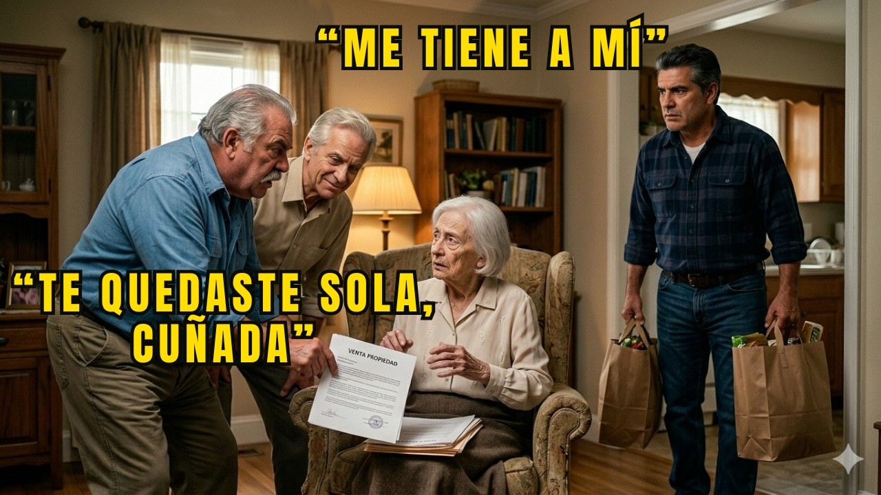Los cuñados quisieron vender la casa de mi suegra de 82 años, yo tenía el documento que lo prohibía