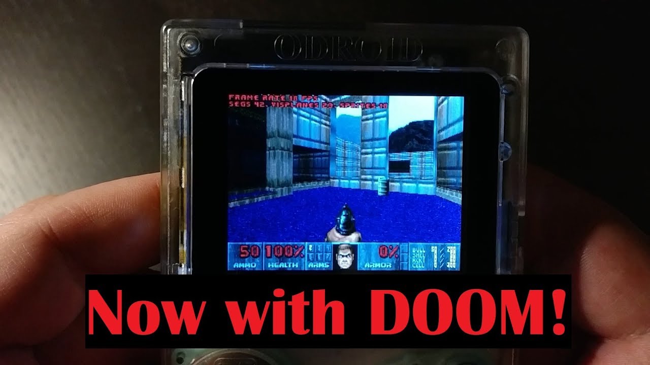 ODROID-GO can now play DOOM!