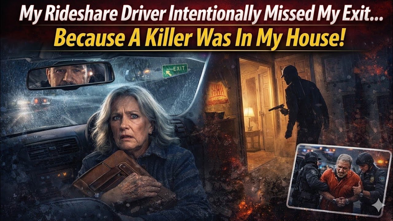 My Rideshare Driver Intentionally Missed My Exit... Because A Killer Was In My House!