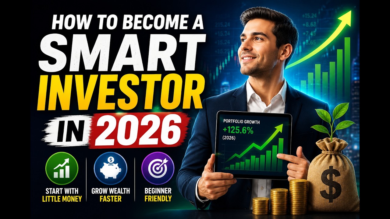 How to Become a Smart Investor in 2026 | Beginner&rsquo;s Guide to Building Wealth