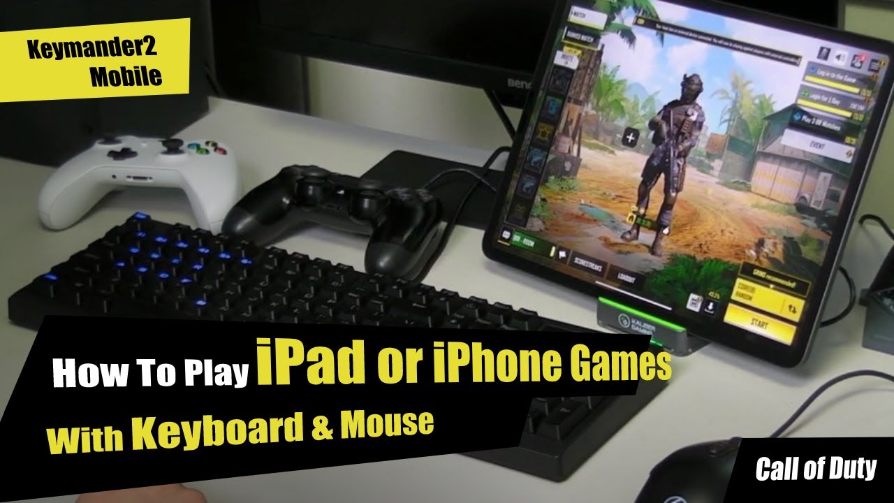 KeyMander 2 Mobile - How To Play Call of Duty Mobile (COD Mobile) with a Keyboard & Mouse!