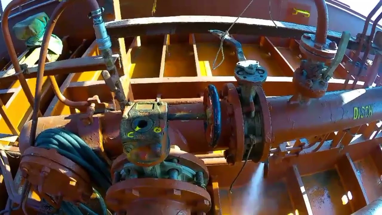 Cara Stripping Muatan Sistem Pompa Framo Chemical Tanker ❗❗