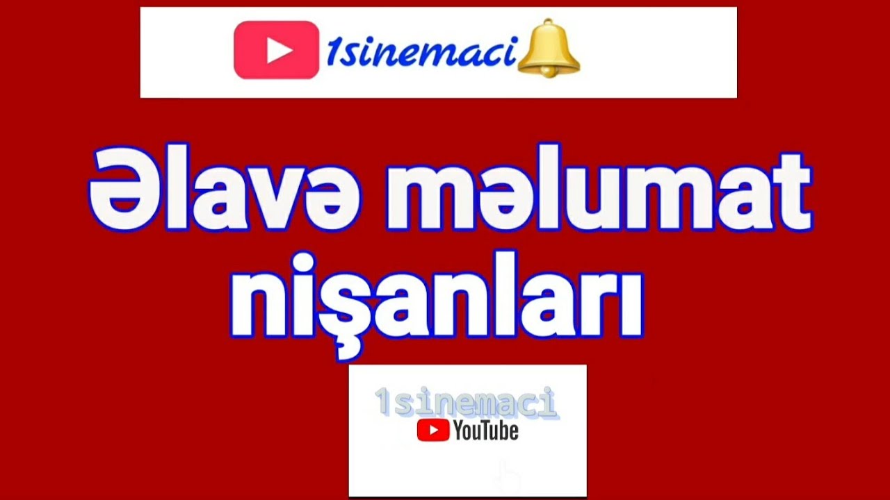 Elave melumat nisanlari