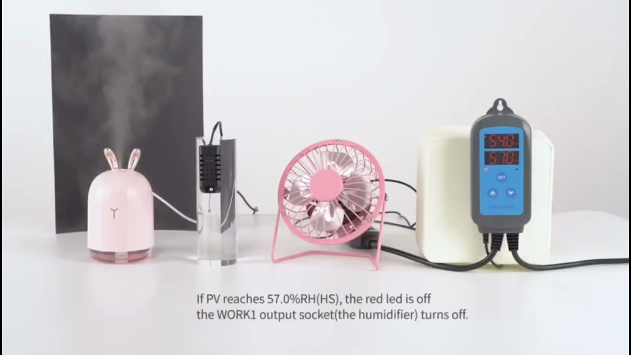 INKBIRD IHC-200 & 200 WiFi EU Socket&Plug Digital Humidity Controller