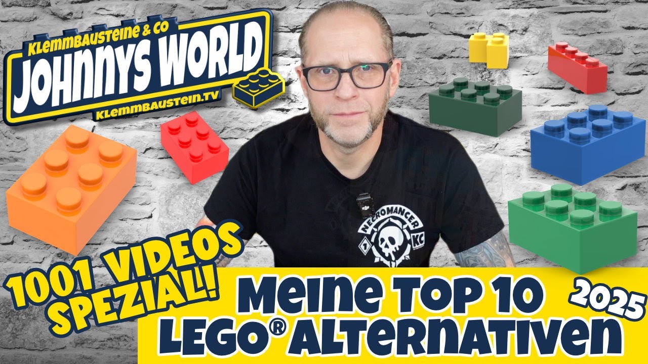 Meine Top 10 LEGO® Alternativen - Klemmbaustein Marken 2025  - 1001 Video Spezial