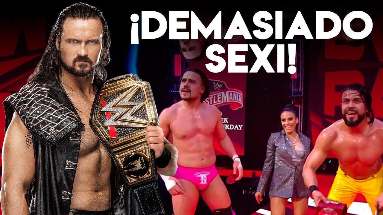 QUE SAD! Drew McIntyre DESTRUYE SEXIMENTE a Andrade, Ángel Garza y Austin Theory - Komiload WWE