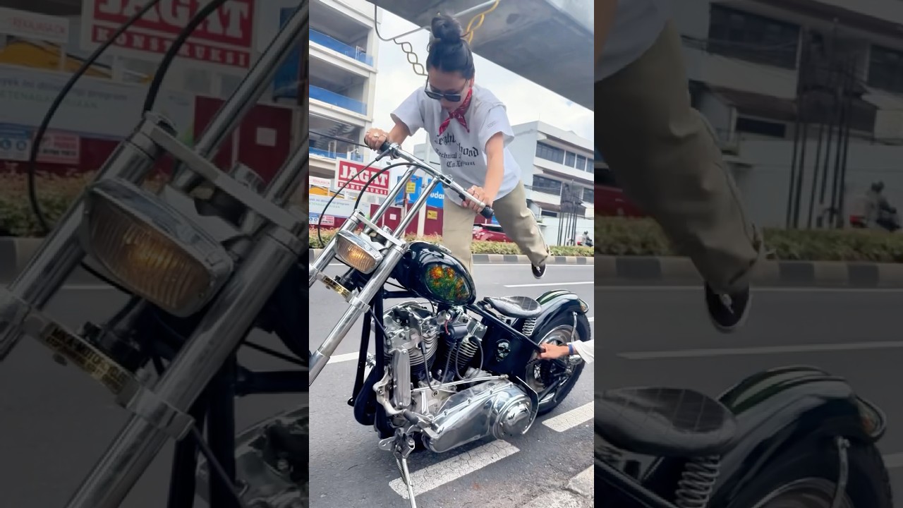 KICK IT! Harley Shovelhead Chopper