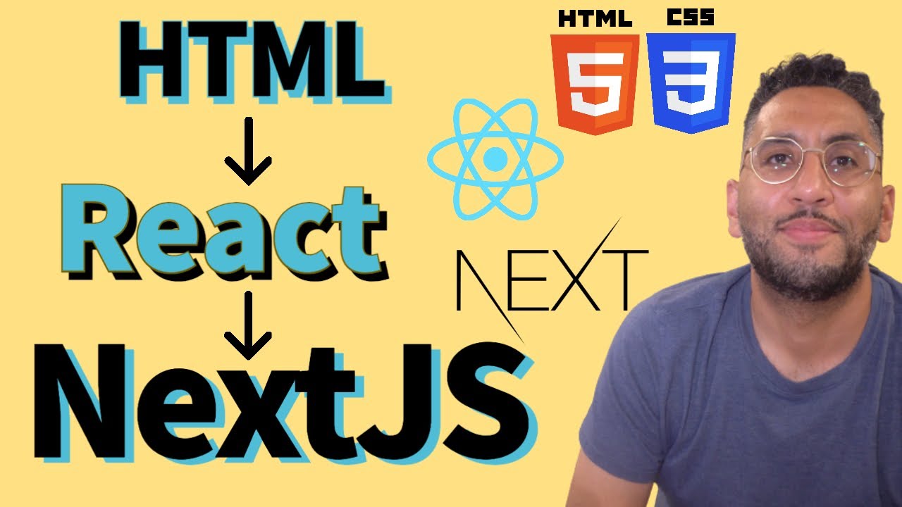 Конвертируйте HTML-сайт в React/NextJS
