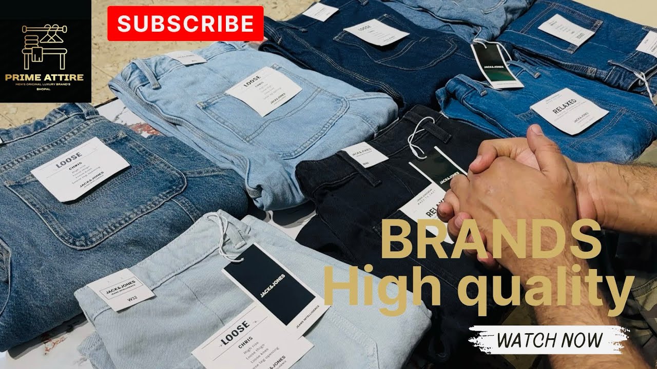 Jack & jones Baggy fit jeans size 28 to 40 available,,price 899 rs only/ 100% original Article