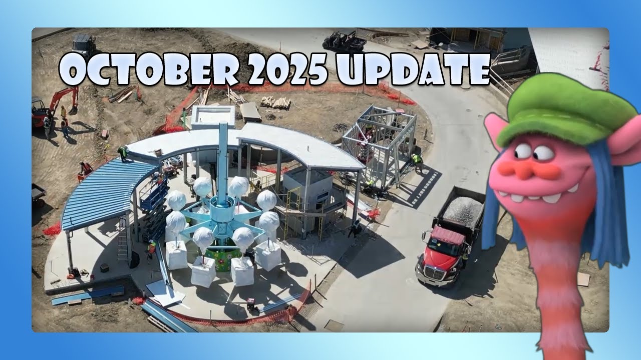 Universal Kids Resort Construction Update - Frisco Texas - October 2025