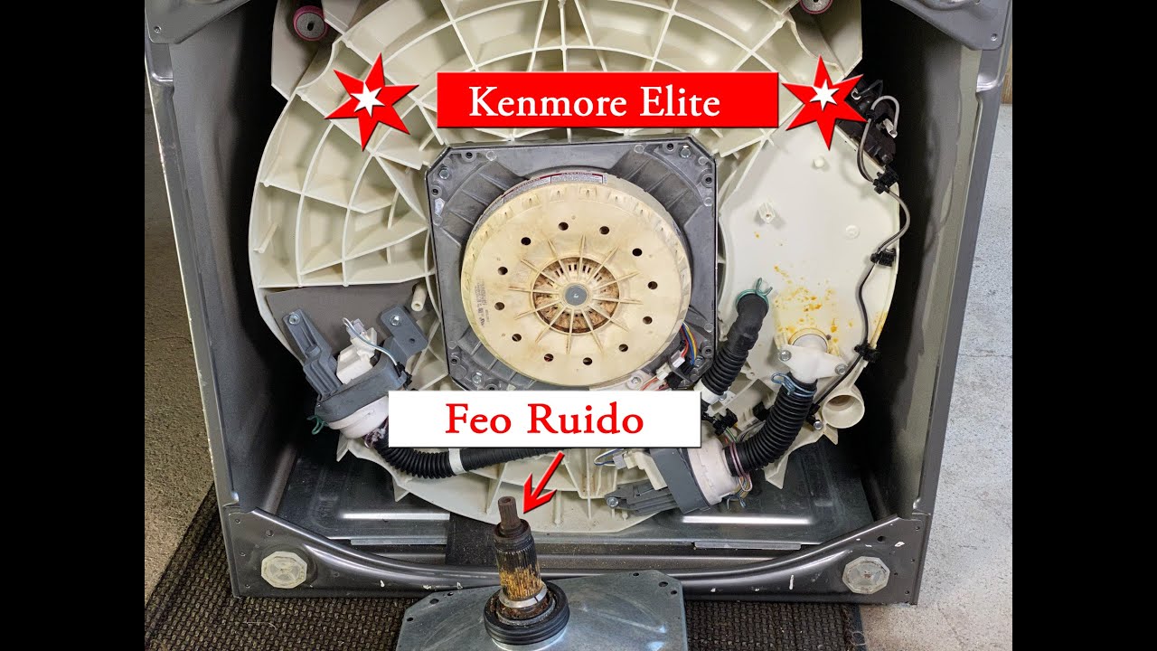 Lavadora Kenmore Elite, Hace Ruido cuando esta lavando.