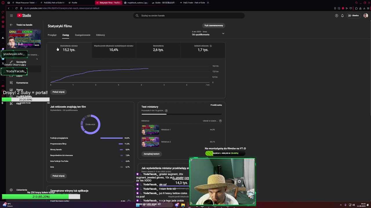 Rytuały - test zarobku :D !craft - poradnik craftowania Lich: ED Tank- !build | !dc