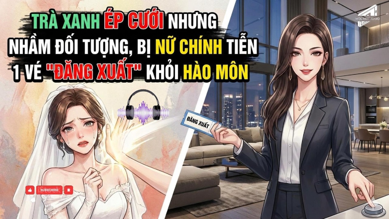 Truyện Audio | Full - TRÀ XANH ÉP Cưới Nhưng Nhầm Đối Tượng, Bị Nữ Chính Tiễn 1 Vé Khỏi Hào Môn