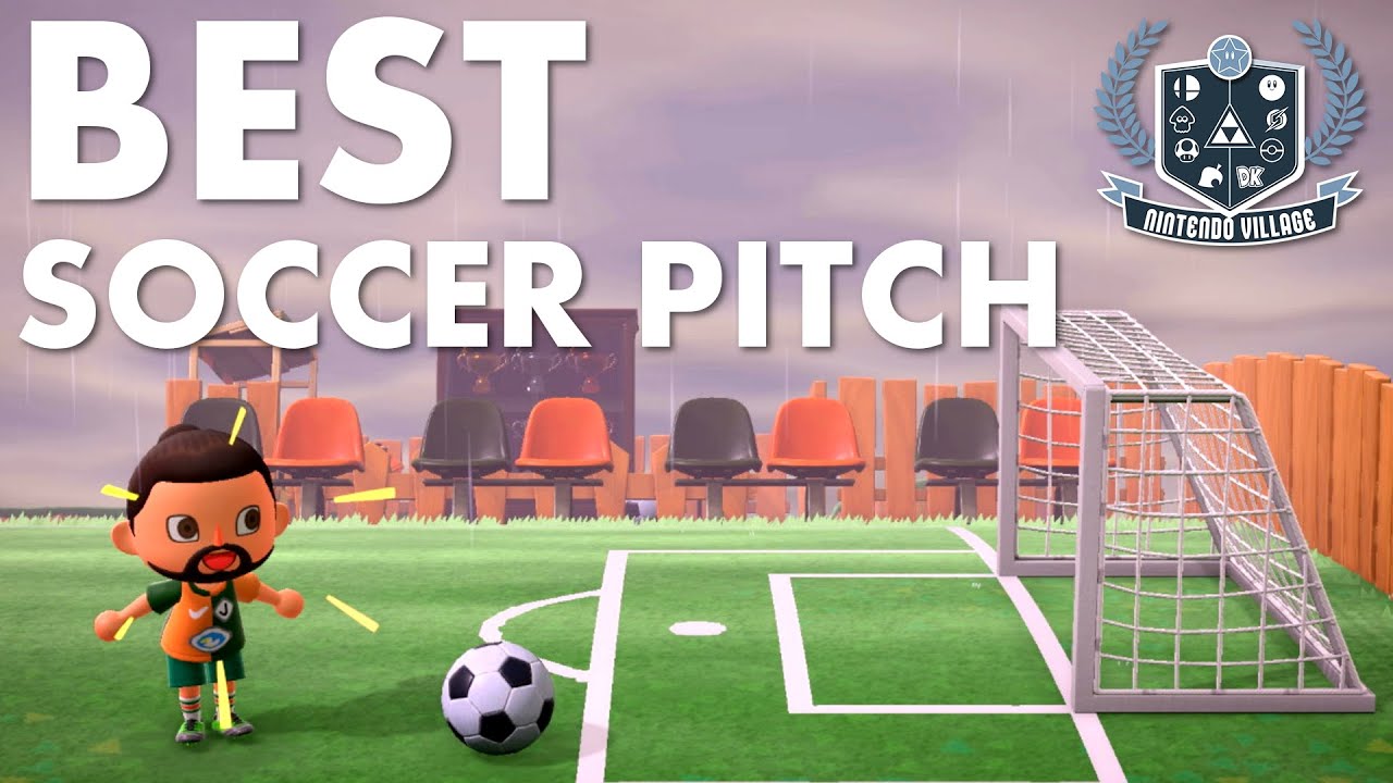 BEST Soccer Field Design In Animal Crossing New Horizons
