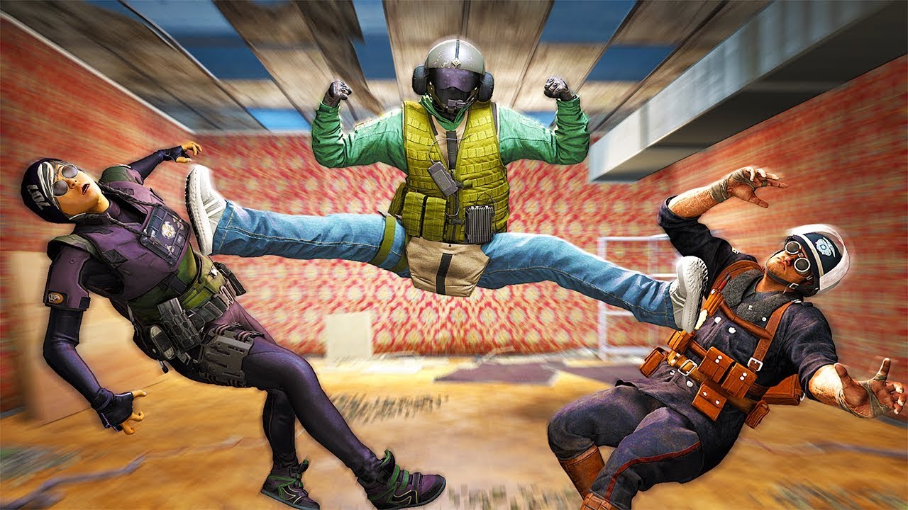 RAINBOW SIX SIEGE FAILS: #18 (Rainbow Six Siege Random Moments Compilation)