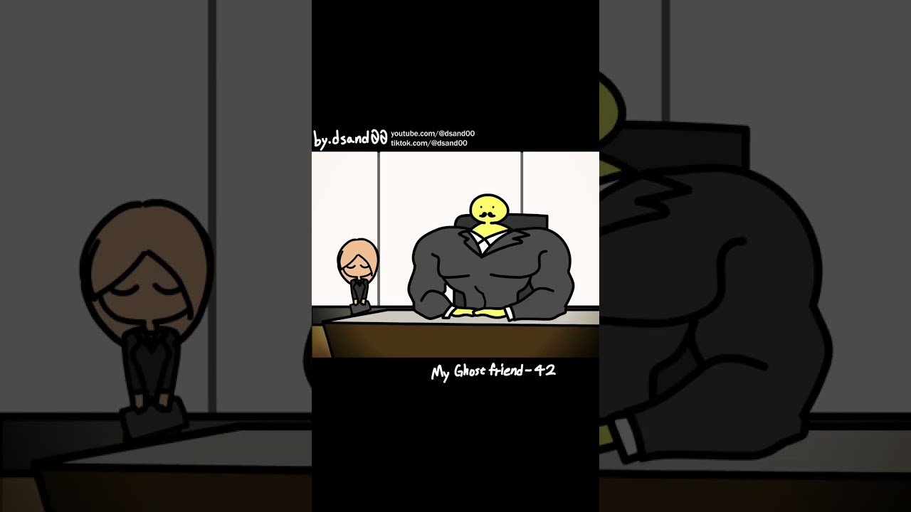 42 - BOB'S DAD🗿🗿🗿🗿💀 | #myghostfriend #animation #cute