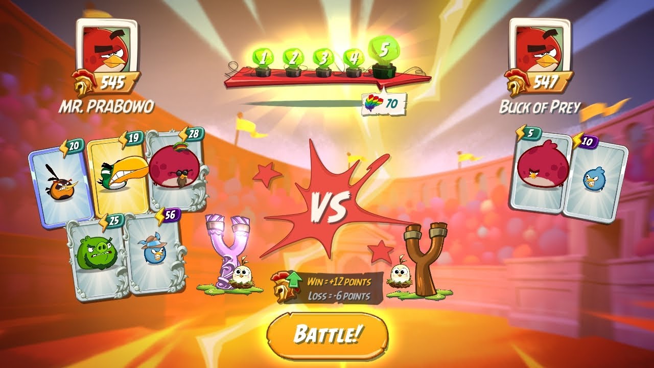 Angry Birds 2 AB2 Arena Battle Player VS Player