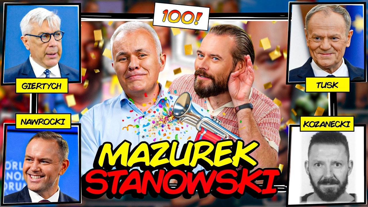 MAZUREK & STANOWSKI #100: REFERENDUM NAWROCKIEGO, ZAKŁAD Z GIERTYCHEM, 100 LAT CZARZASTEGO W TVP