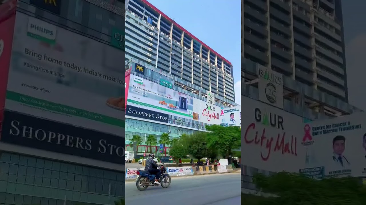 Greater Noida Gaur city mall 🏩