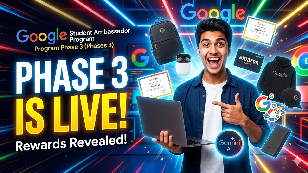 How to join the Google Student Ambassador phase 3 ? 