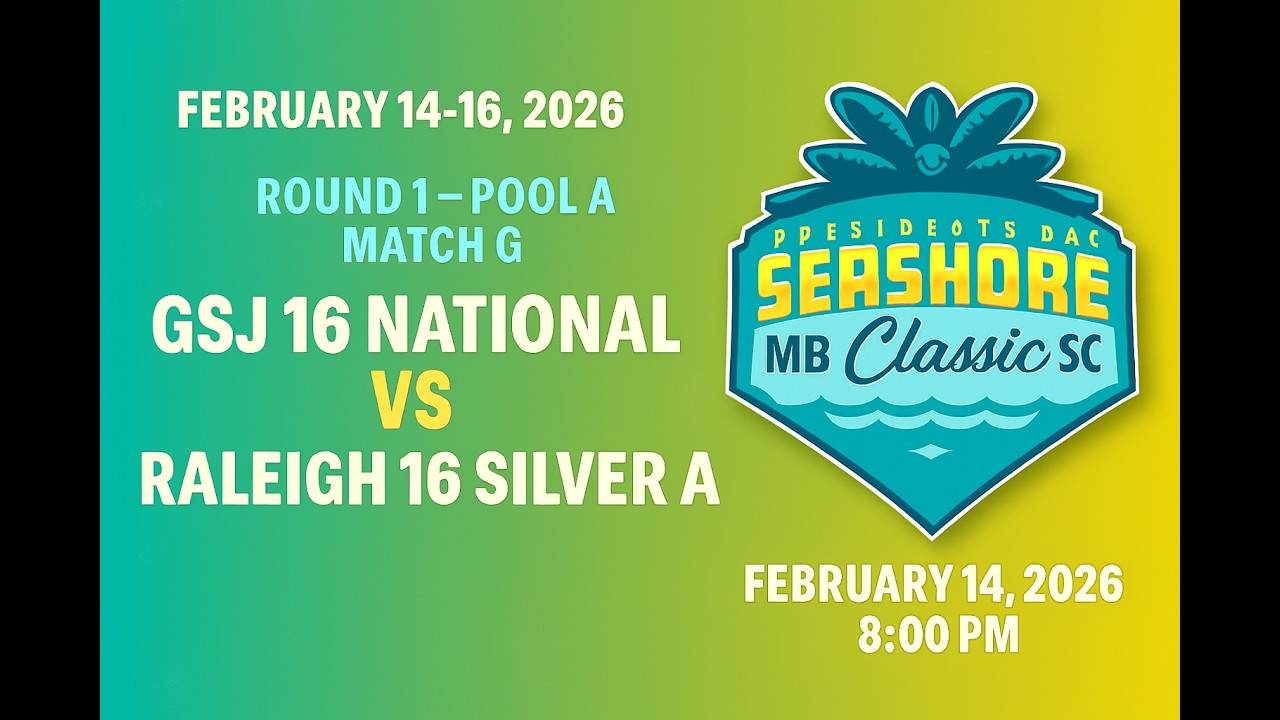 02-14-2026 - GSJ 16 National vs Raleigh 16 Silver A - 8PM - R1PAM6