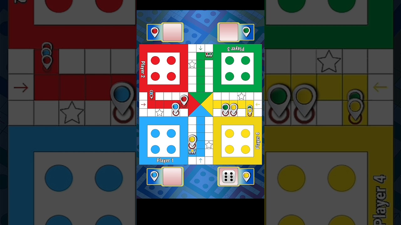 Ludo King Game 👑 Ludo Game in 4 Players 
