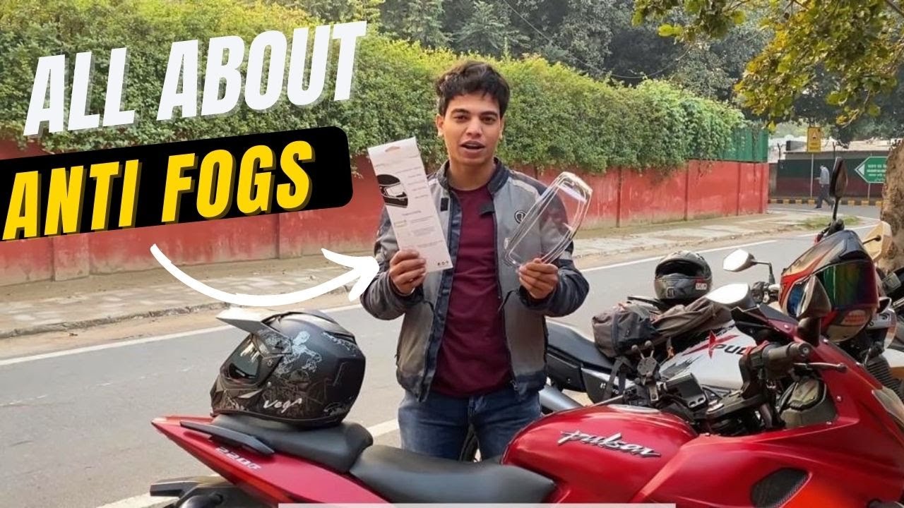 All about Anti fogs || Anti fog visor || Pin lock v/s Film | Explained video in Hindi