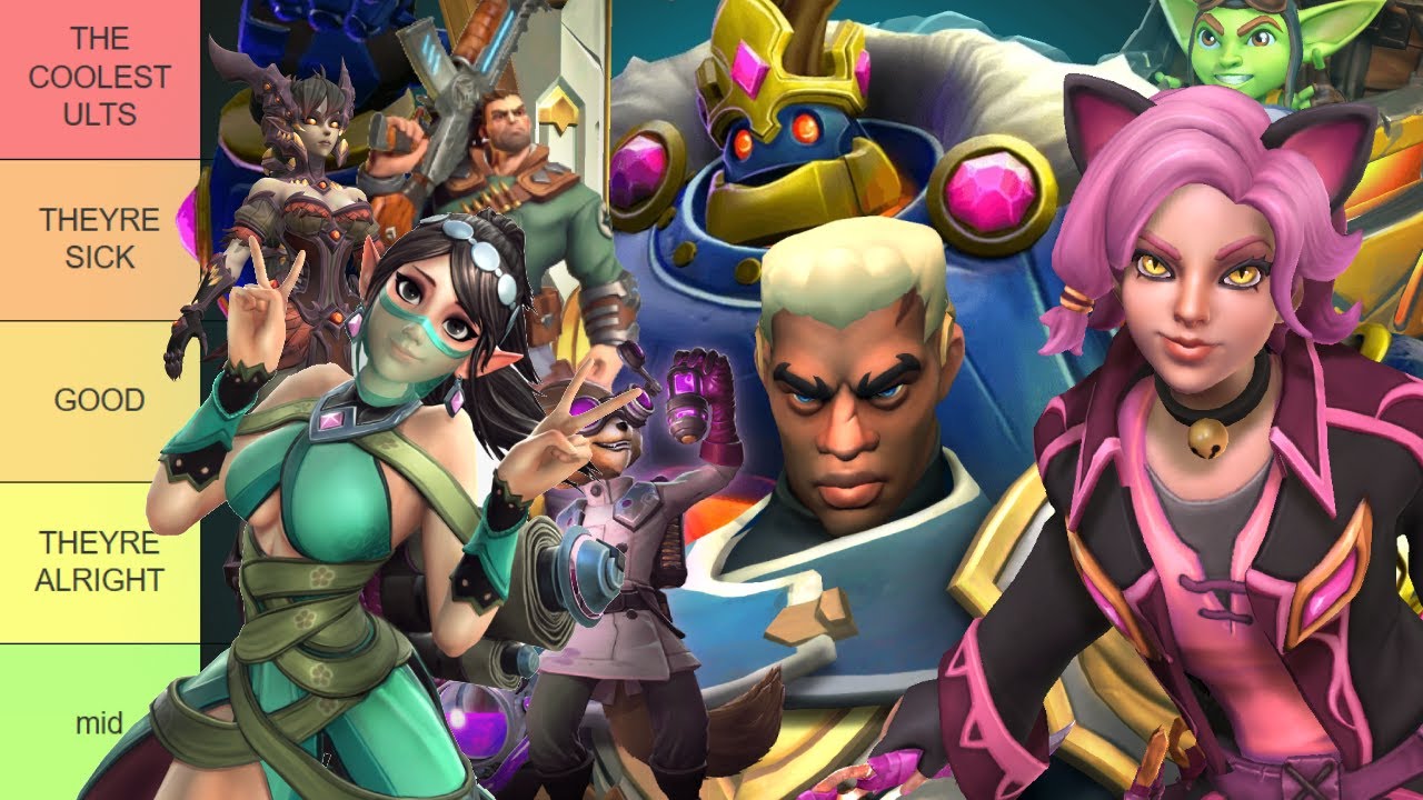 Ranking Paladins ULTIMATES (first time reaction)