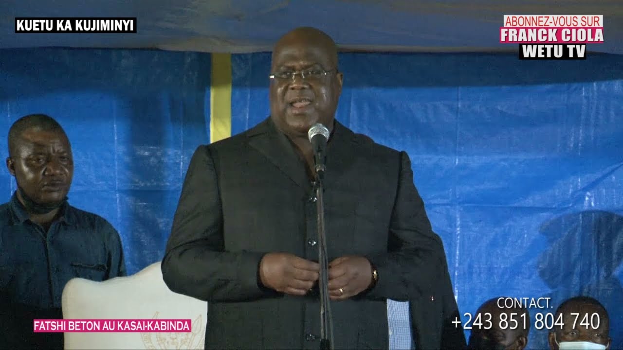 SPÉCIAL FORCES DU PRESIDENT FELIX TSHISEKEDI A KABINDA AU KASAI  LES ROUTES DE L'IMPOSSIBLE -TSHINJI