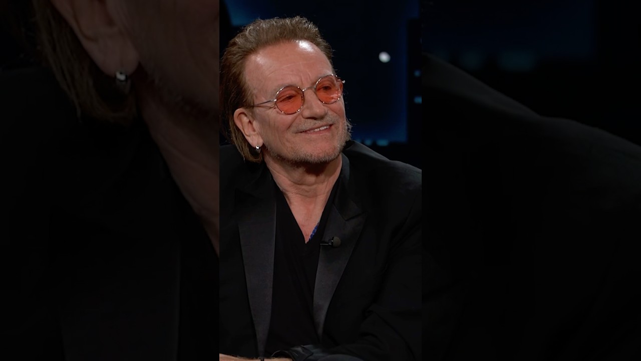 Bono on Springsteen vs #Trump&hellip; #Kimmel