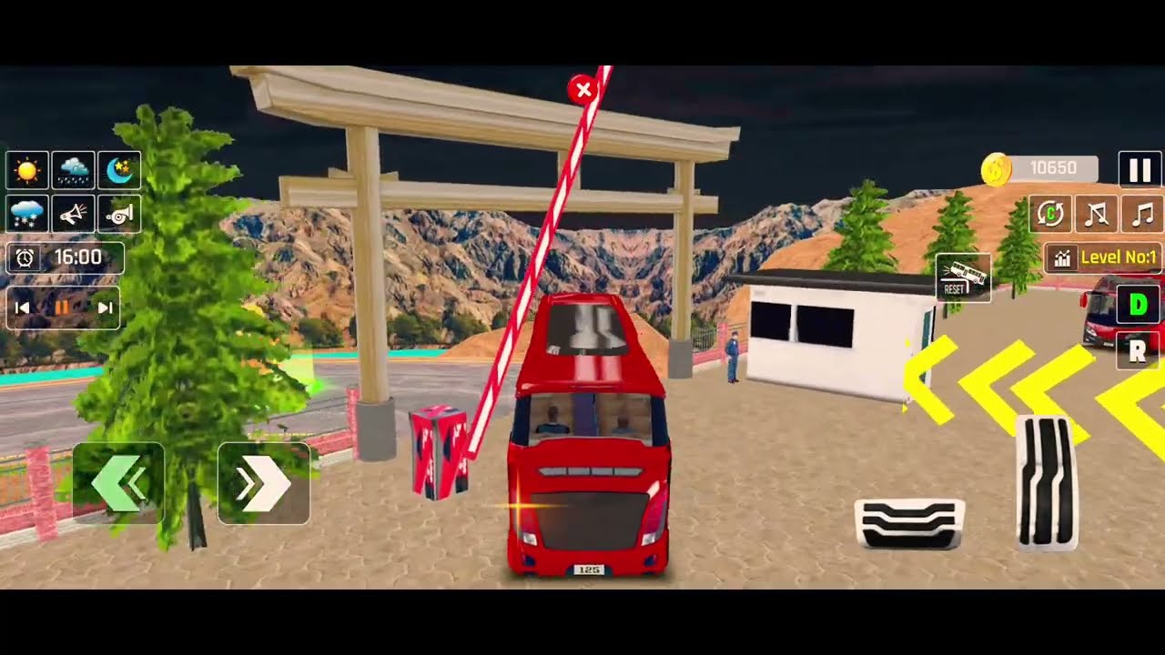 Hill Bus Driving Bus Game 3D   |  Part 2  |  Android Bus Game  Bus Stimulator 