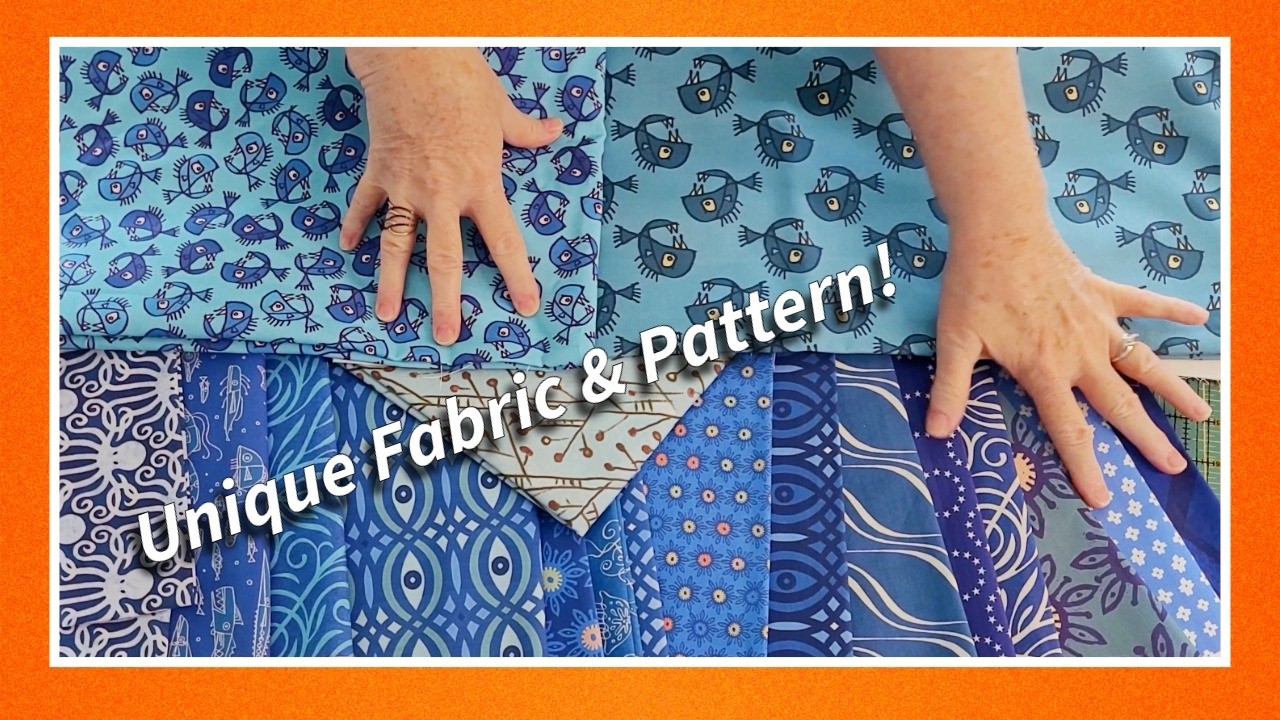 String Quilt Pattern - Specially Designed Fabric (3 Sample Quilts)