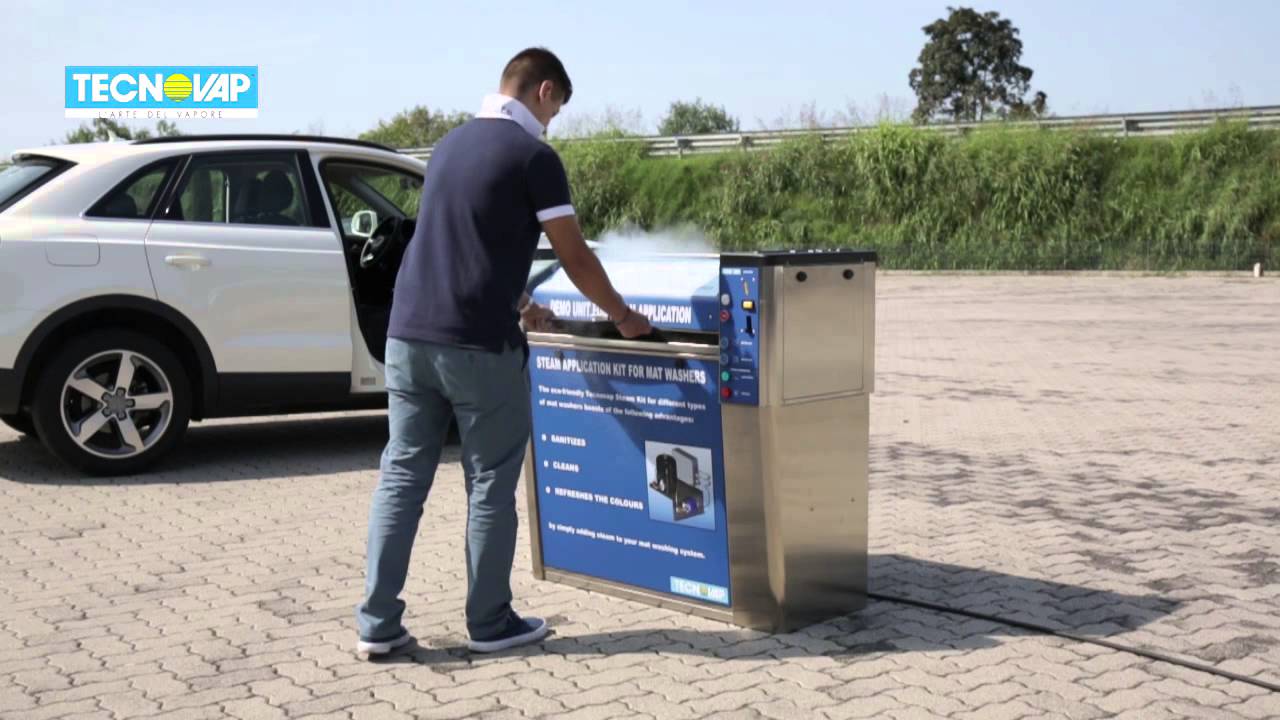 Tecnovap - lavaggio tappetini a vapore - ENG