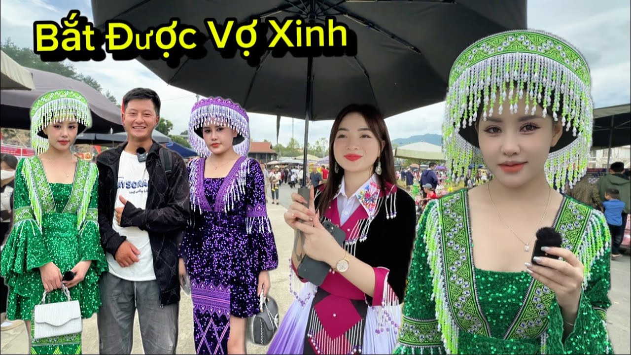 Bắt Vợ, Bắt Chồng Tại Tết Độc Lập Cực Dễ, Một Lúc Được Hai Em Gái H'Mông Chọn Làm Chồng.