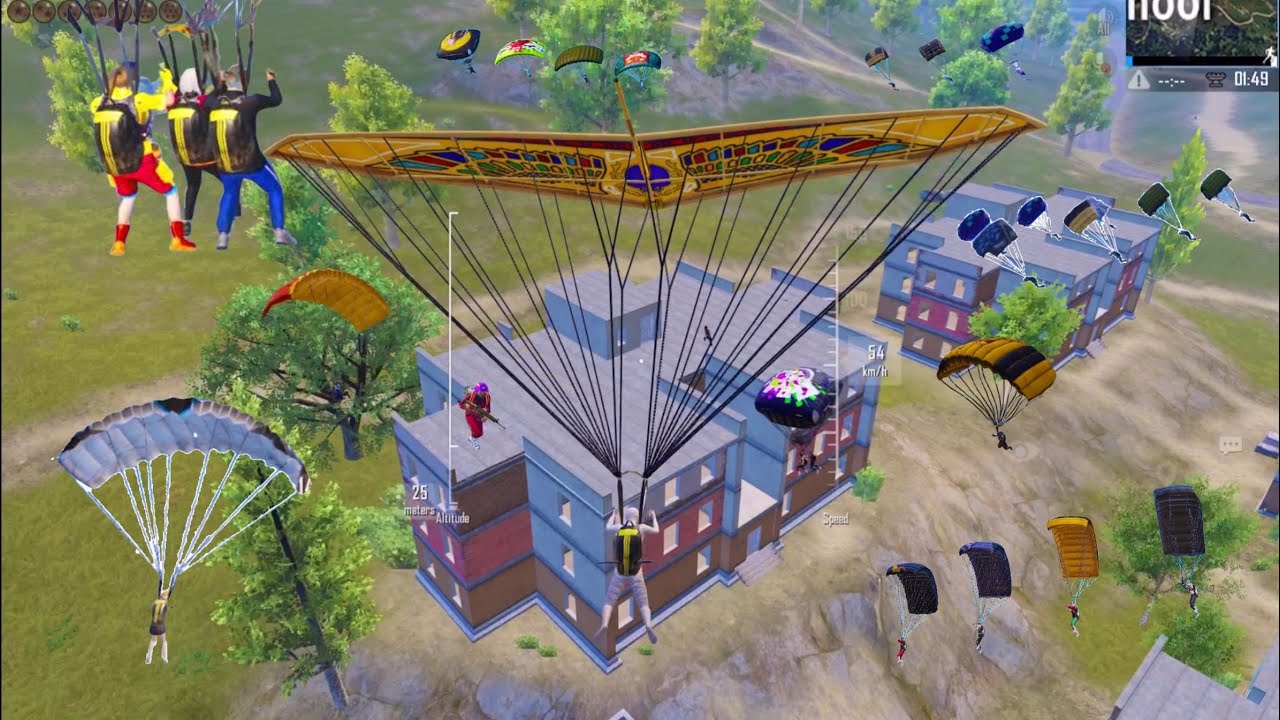 wow😍BEST LANDING in APARTMENTS TODAY🔥PUBG Mobile