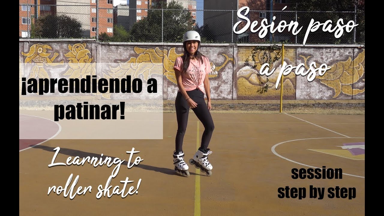 ¡Aprendiendo a patinar! (sesión paso a paso) // Learning to roller skate (step by step session)