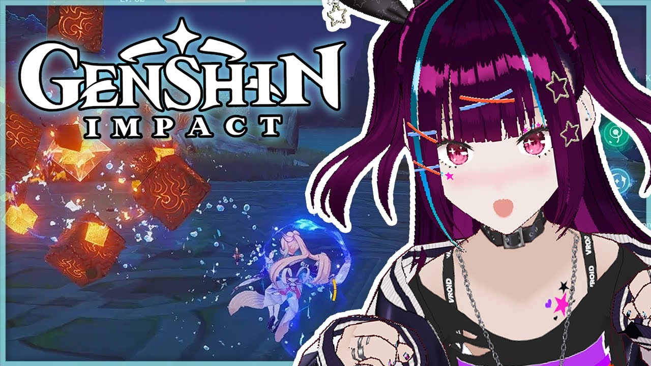 I FINALLY BEAT THE PYRO HYPOSTASIS WITH KOKOMI (Genshin Impact)