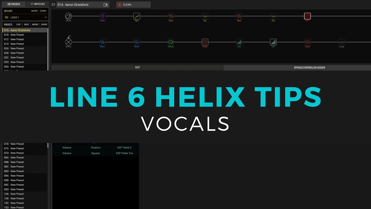 Line 6 Helix Tips #7 - Helix Floor For Vocals