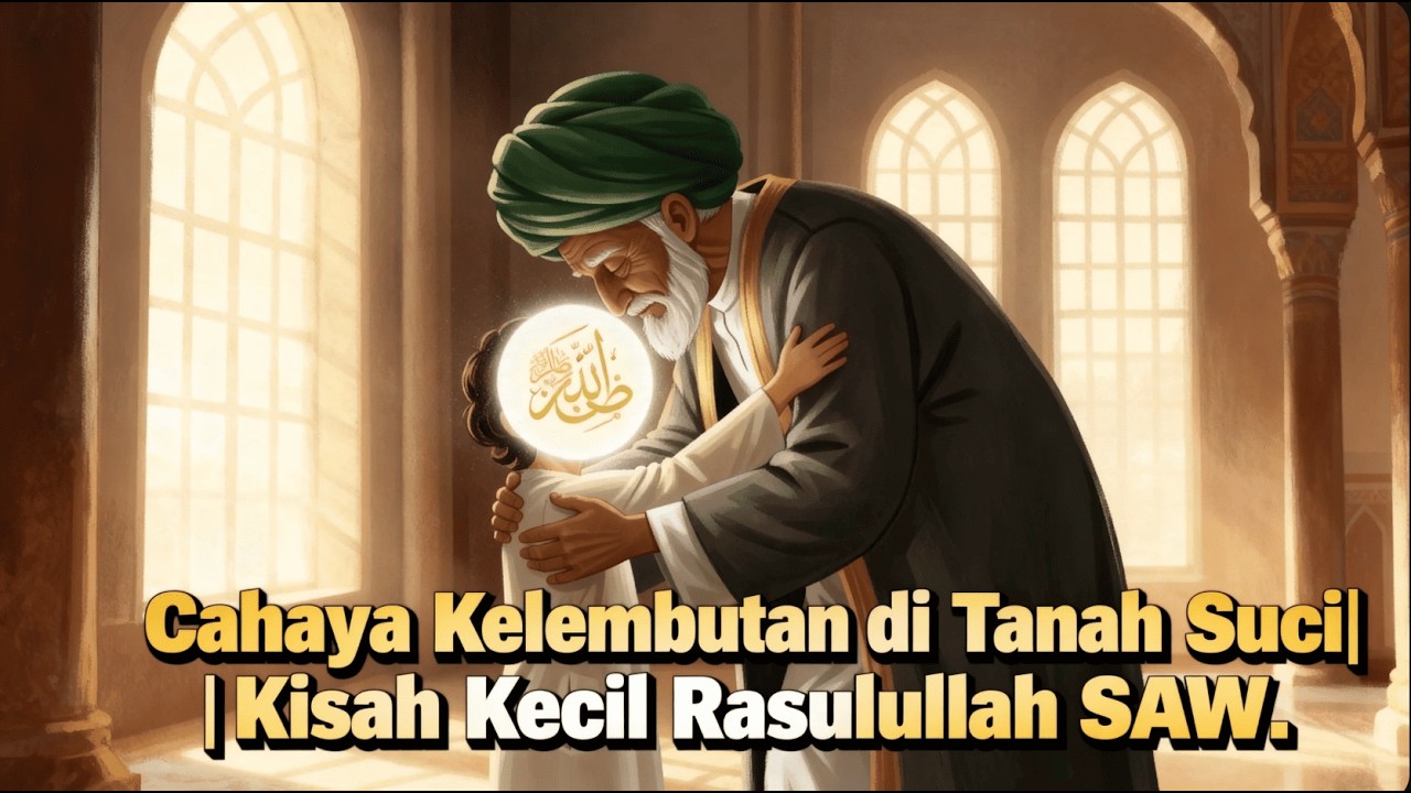 Cahaya Kelembutan di Tanah Suci | Kisah Kecil Rasulullah SAW yang Menyentuh Hati