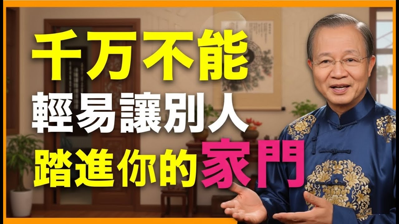 有空來我家坐坐？你的家運承受得了嗎？  #人生智慧 #命理 #哲學 #曾仕強 #易經 #正能量