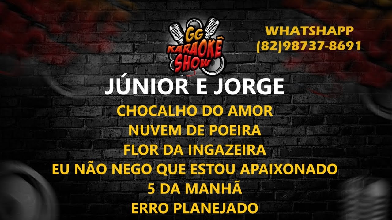 Júnior e Jorge - Chocalho do Amor, Nuvem de Poeira, Flor da Ingazerira e Outras