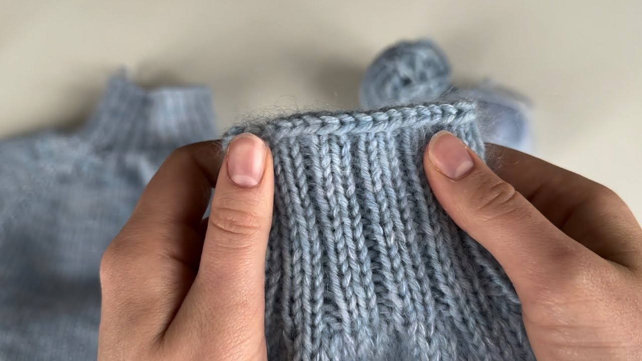 Elastisk aflukning / Jenny’s Surprisingly Stretchy Bind-Off (Knitlidt Sweater)