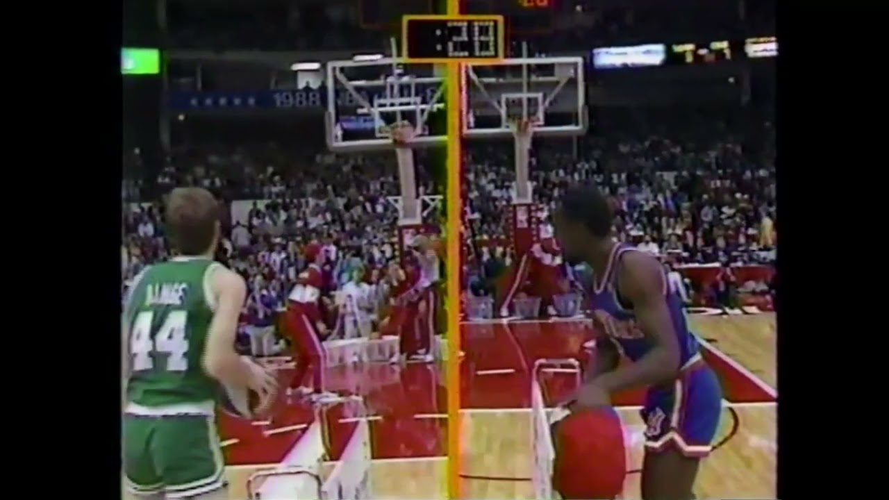 Danny Ainge vs. Trent Tucker - 1988 NBA 3-Point Shootout