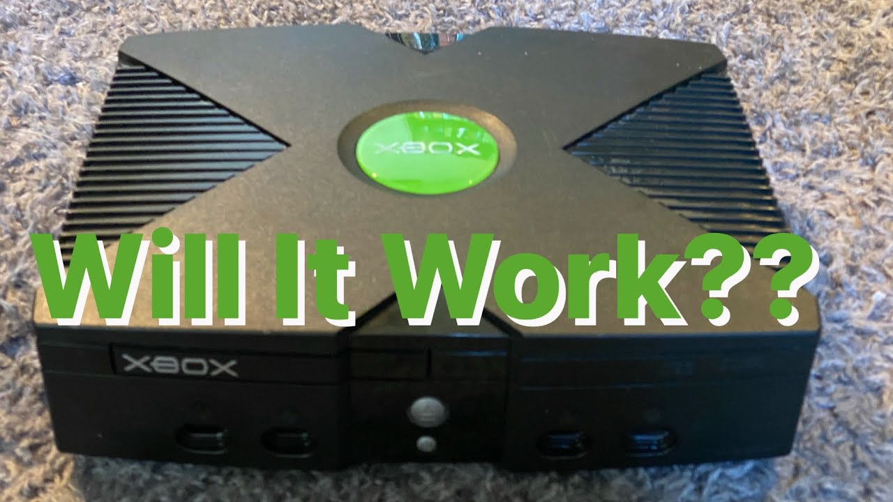 Will It Work | $25 Thrift Store Original XBOX