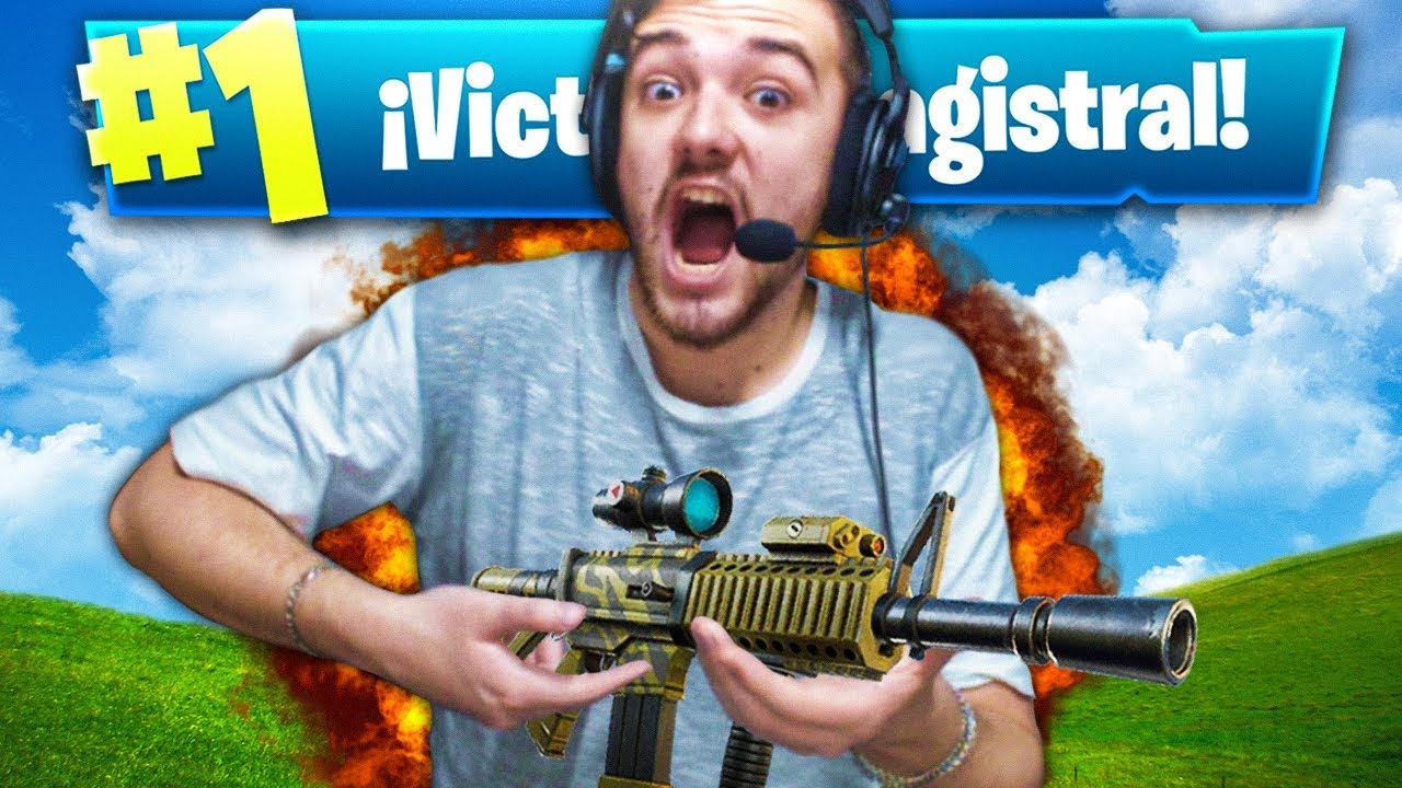 MI MEJOR PARTIDA CON EL NUEVO FUSIL! - Fortnite Battle Royale