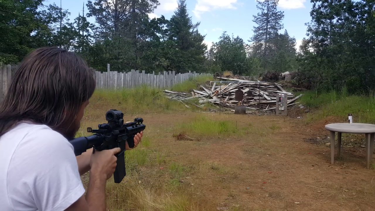 Franklin armory Binary trigger build AR pistol 556