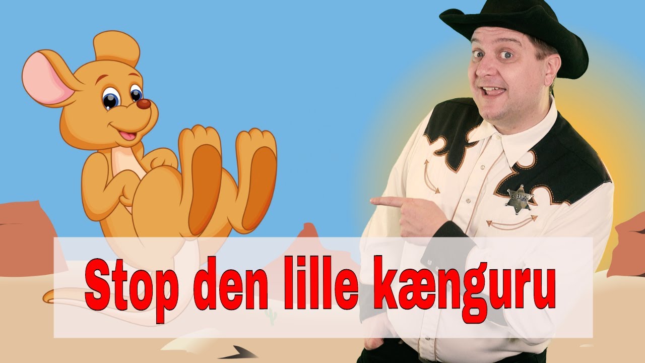 Stop den lille kænguru | Børnesang med fagter | Syng med Sherif Haps