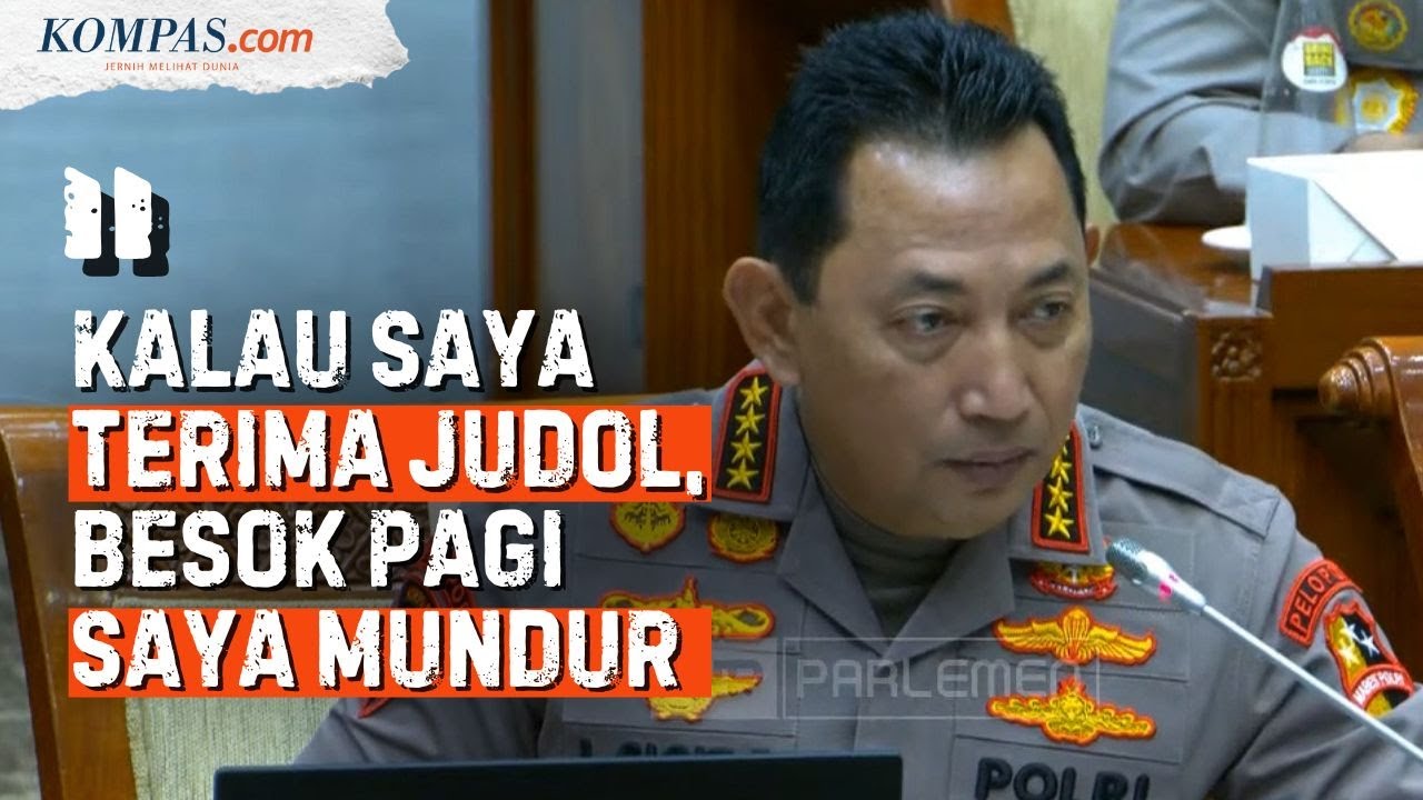 [FULL] Kapolri Siap Mundur karena Judi 