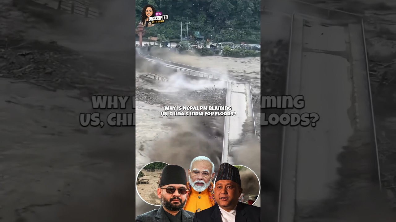 Why Nepal Is Blaming India for The Floods #nepalflood #india